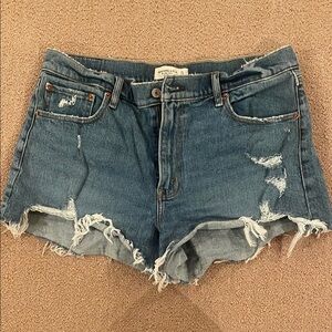 Abercrombie Women's Distressed Denim Shorts